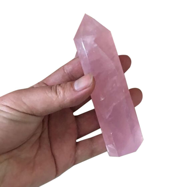 Pink Rose Quartz Crystal
