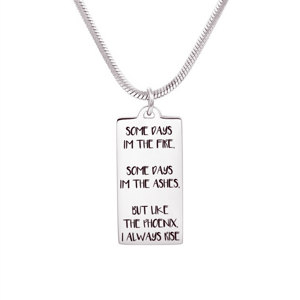 Some Days I'm The Fire (Phoenix) Necklace
