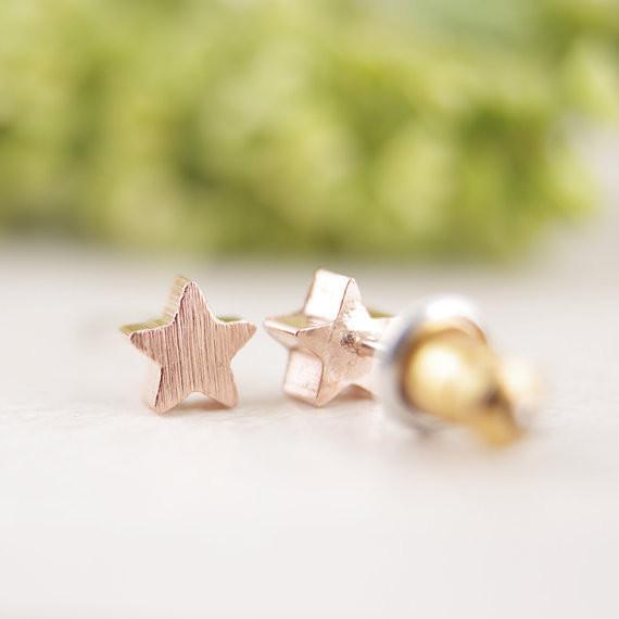Star Girl Fem Things Rose Gold Plated 