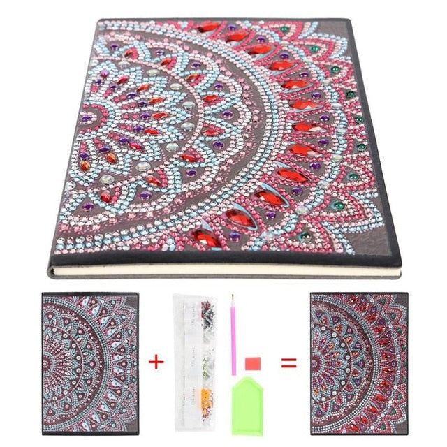 DIY Notebook Diamond Painting (15 Patterns)