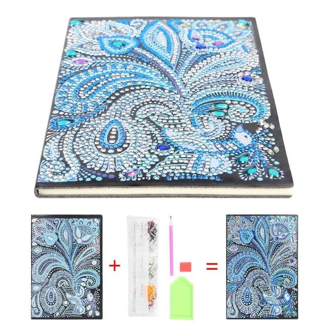 DIY Notebook Diamond Painting (15 Patterns)