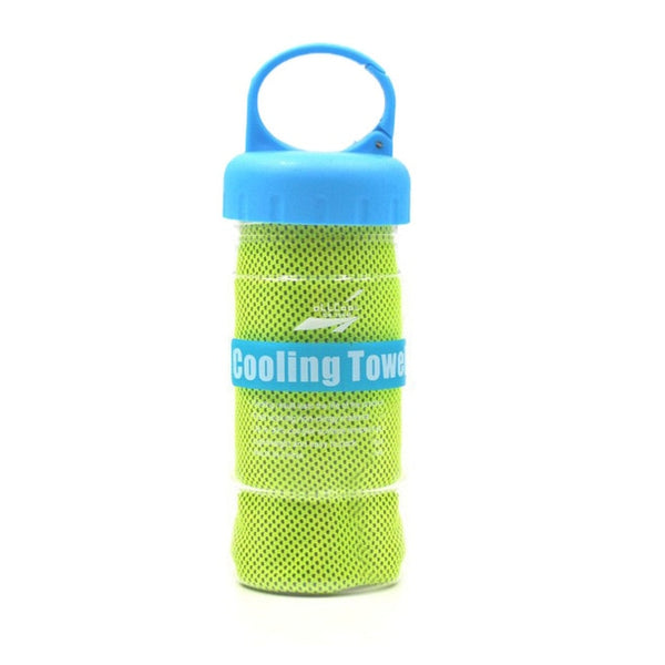 Cooling Towel with Bottle (4 Colors)