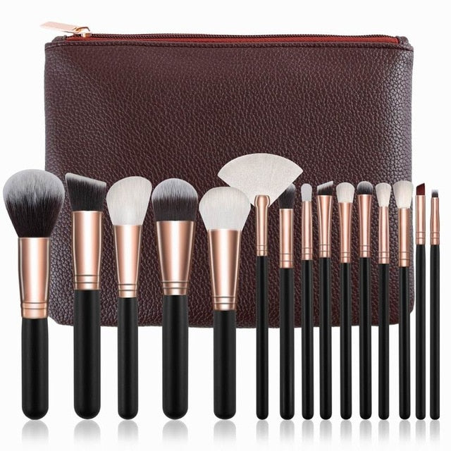 Professional Makeup Brush Set (15 Pieces/Set) (3 Variants)