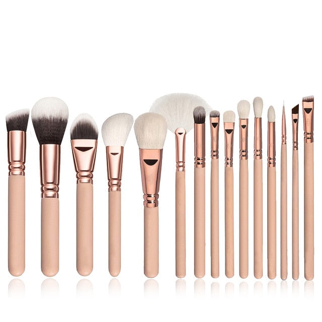 Professional Makeup Brush Set (15 Pieces/Set) (3 Variants)