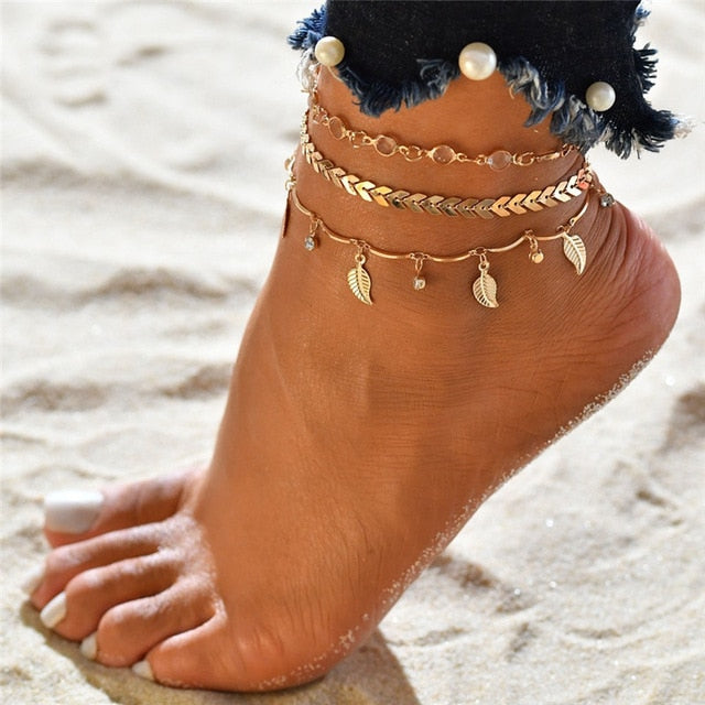 Starfish Anklet (14 Designs)