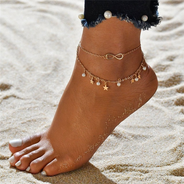 Starfish Anklet (14 Designs)