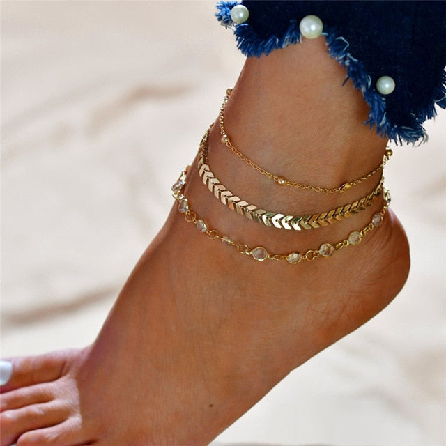 Starfish Anklet (14 Designs)