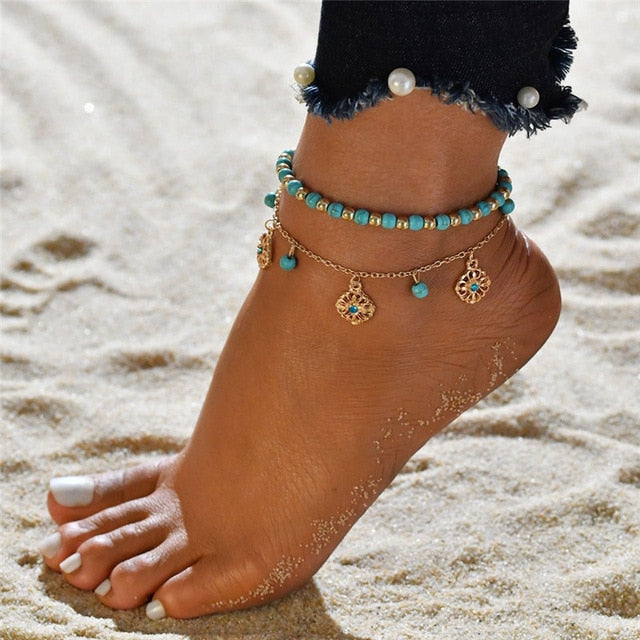 Starfish Anklet (14 Designs)