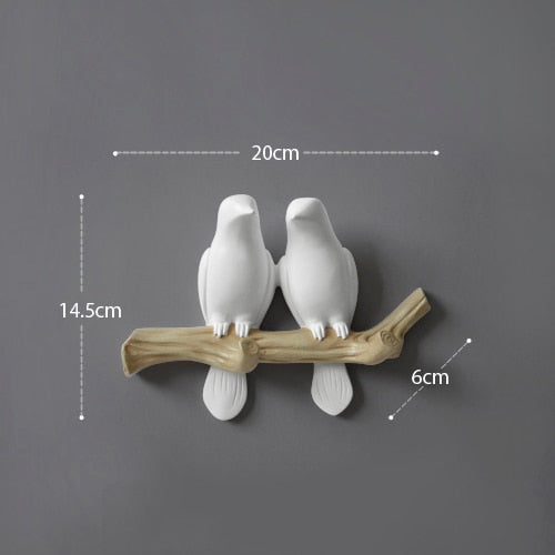 Sitting Birds - Fem Things