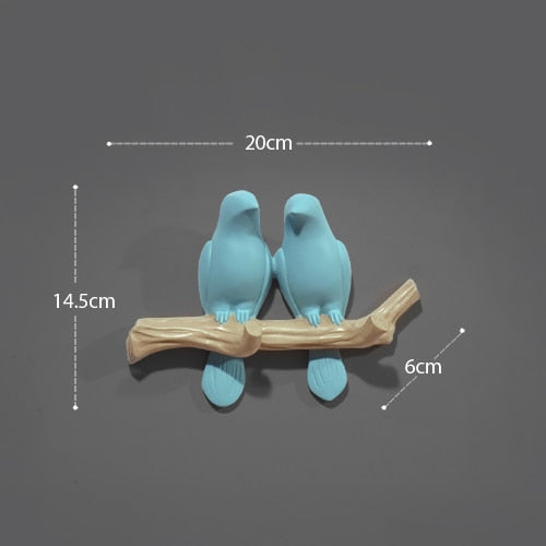 Sitting Birds - Fem Things