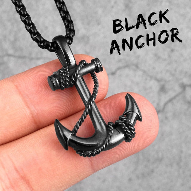 Anchor Necklace (4 Colors)