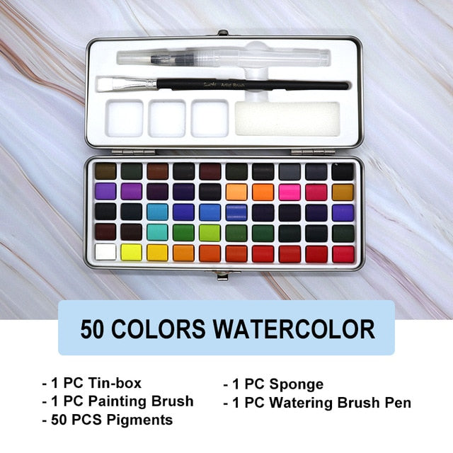 Watercolor Paint Set