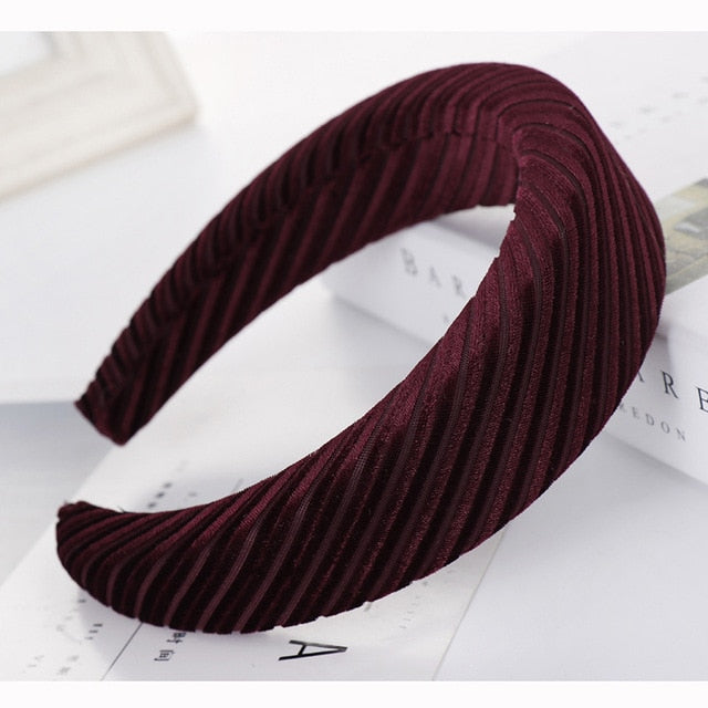 Velvet Headband (52 Colors)