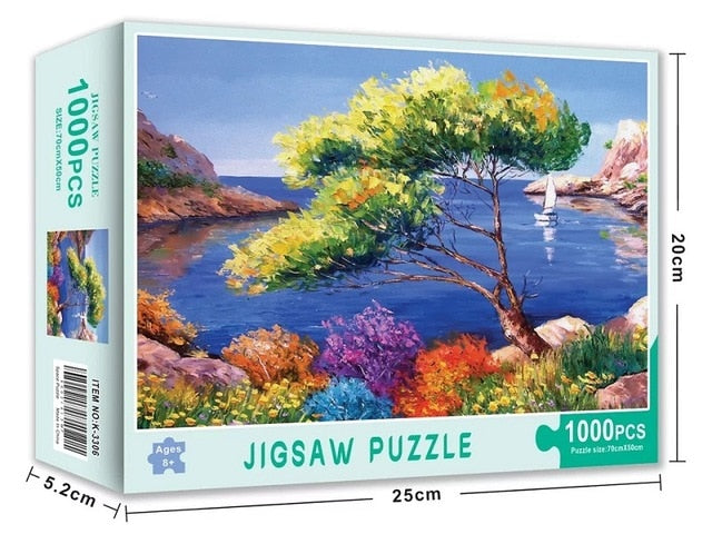 Landscape Jigsaw Puzzle (1000 Pieces) (27 Designs)