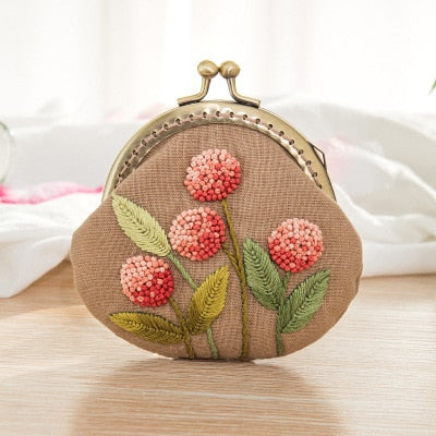 Floral DIY Coin Purse