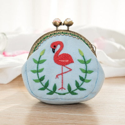 Floral DIY Coin Purse