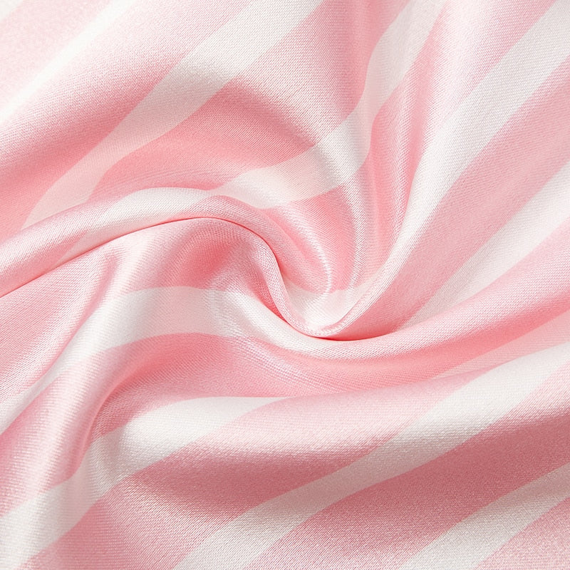 Pink Stripes Pajama Set