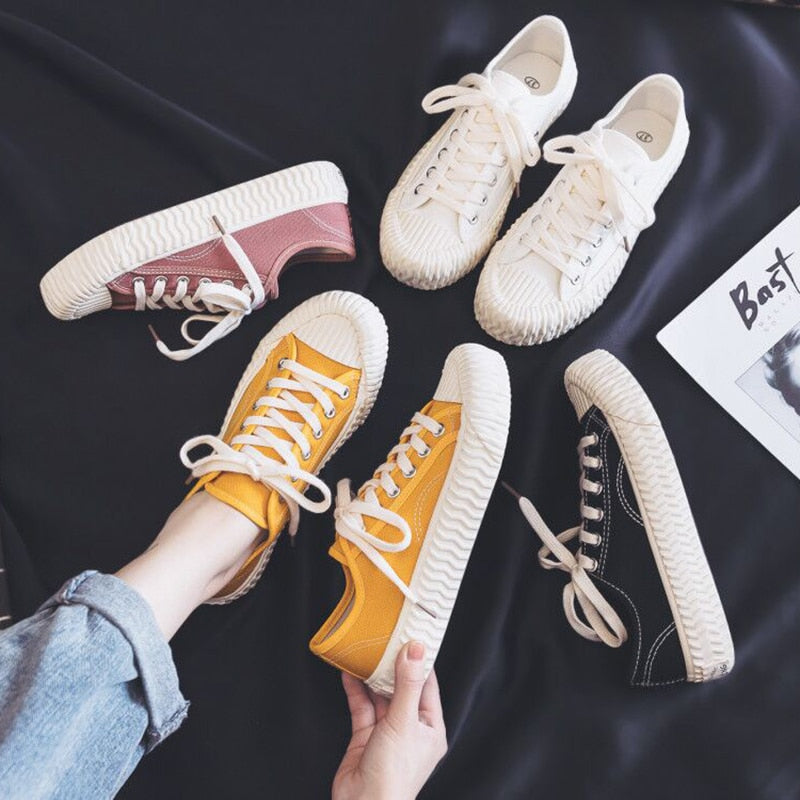 Canvas Sneakers (4 Colors)