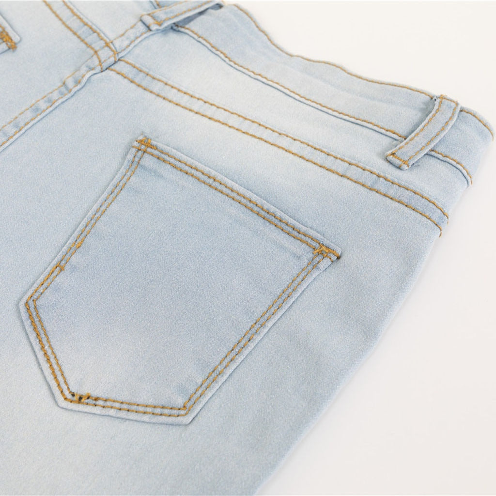 High Waist Denim Pants