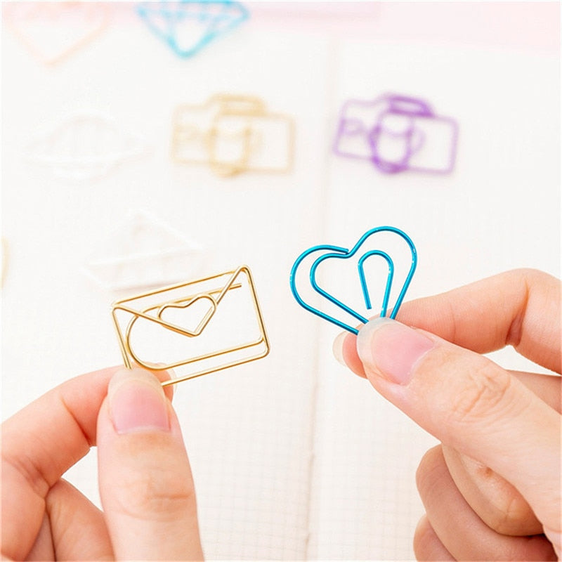 Cute Paper Clips (10 Pieces/Set)
