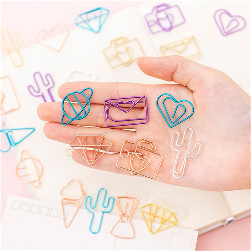 Cute Paper Clips (10 Pieces/Set)