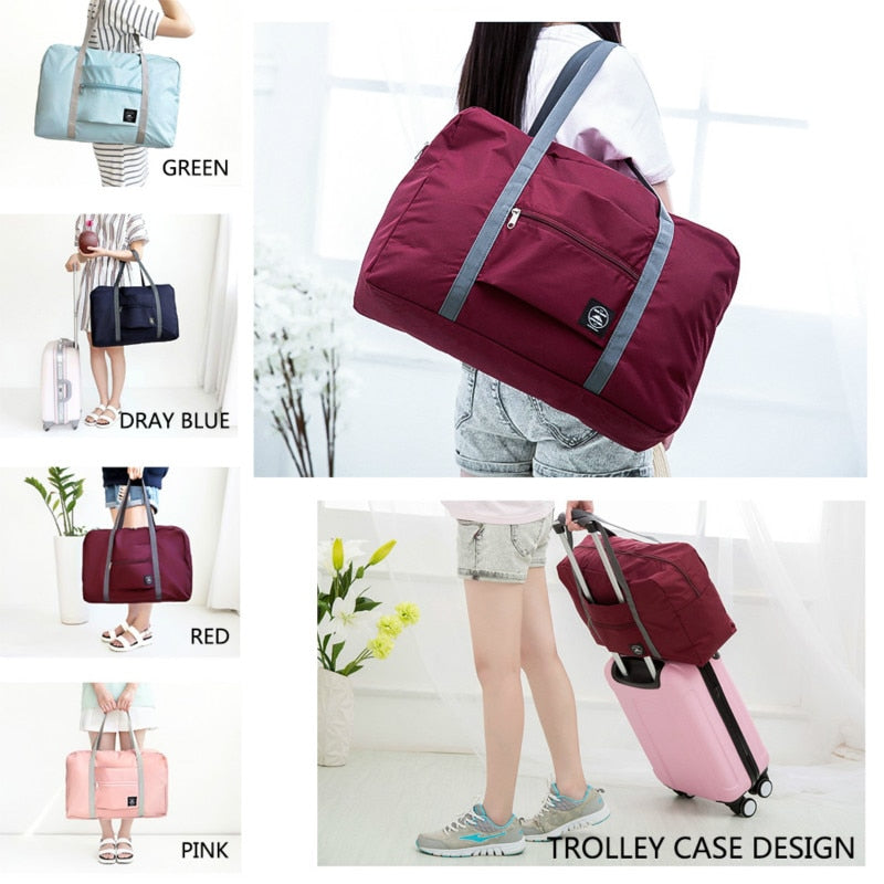 Nylon Foldable Bag (4 Colors)
