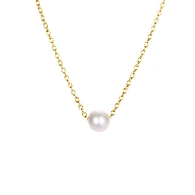 Pearl Pendant Necklace