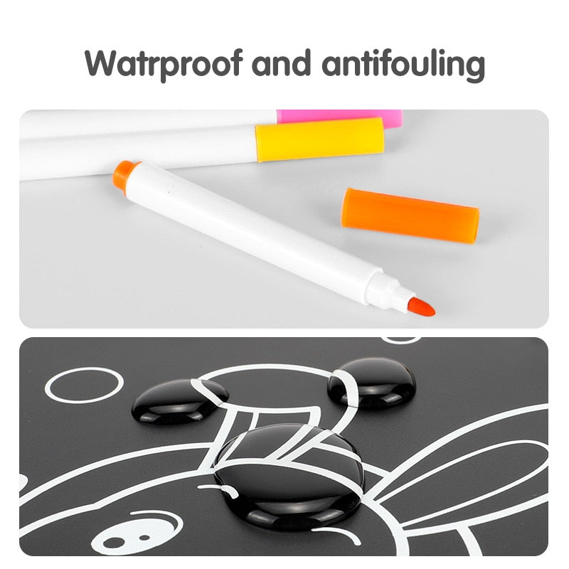 Blackboard Painting with FREE Felt Tip Pens (4 Designs)