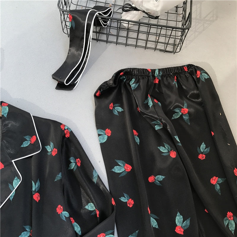 Cherry Pajama Set