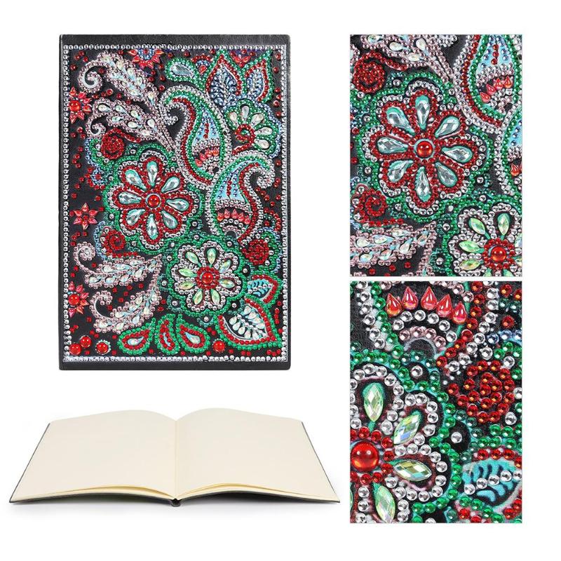 DIY Notebook Diamond Painting (15 Patterns)