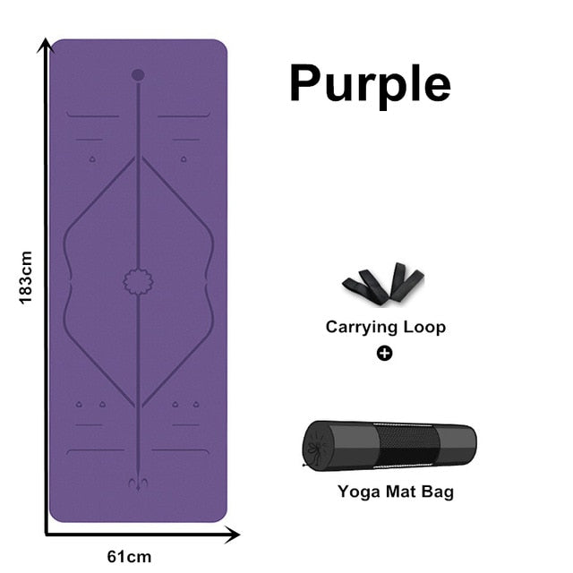 Plain Yoga Mat (with FREE Bag) (22 Colors)