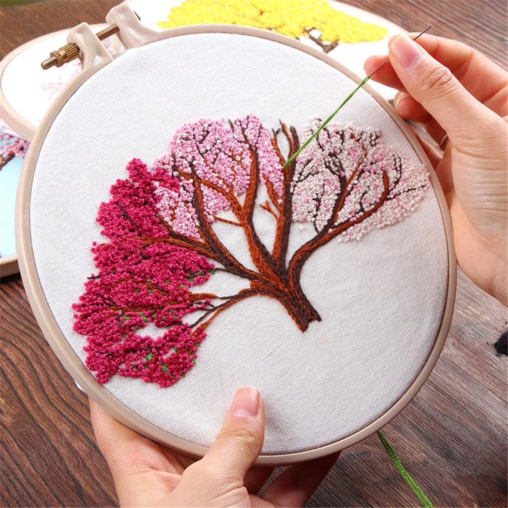 Nature Embroidery Starter Kit (7 Designs)