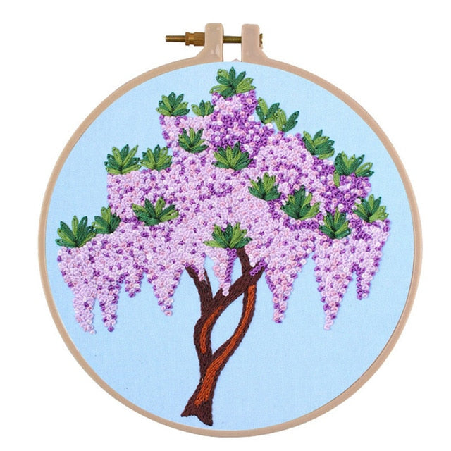 Nature Embroidery Starter Kit (7 Designs)