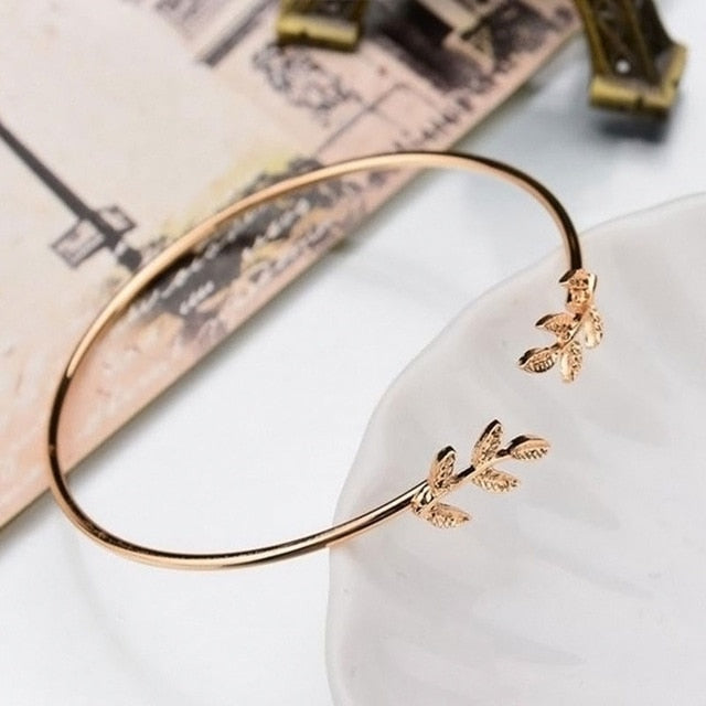 Leaf Cuff Bracelet (2 Variants)
