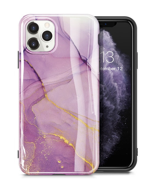 Coque iPhone brillante (5 variantes)