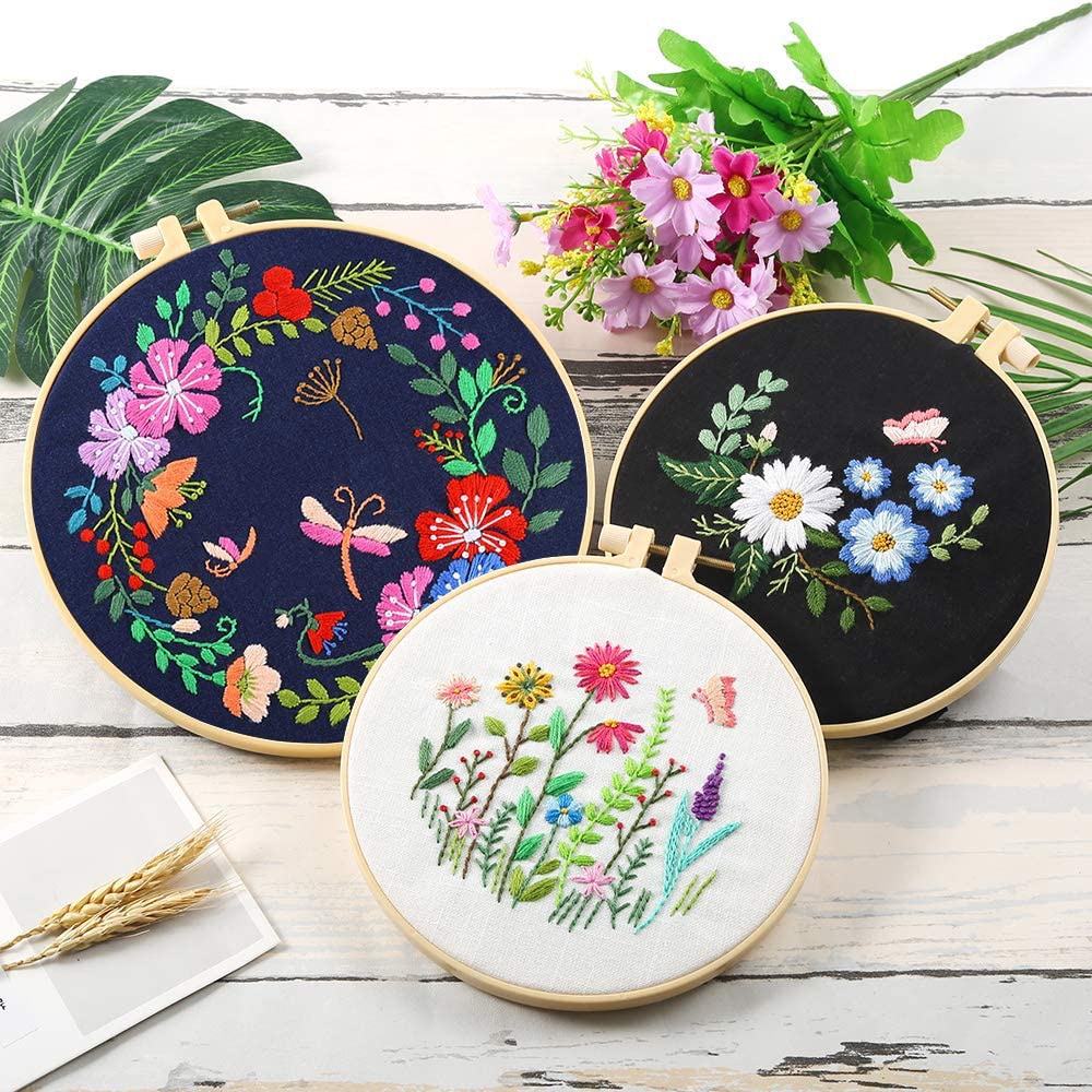 Flower Embroidery Starter Kit