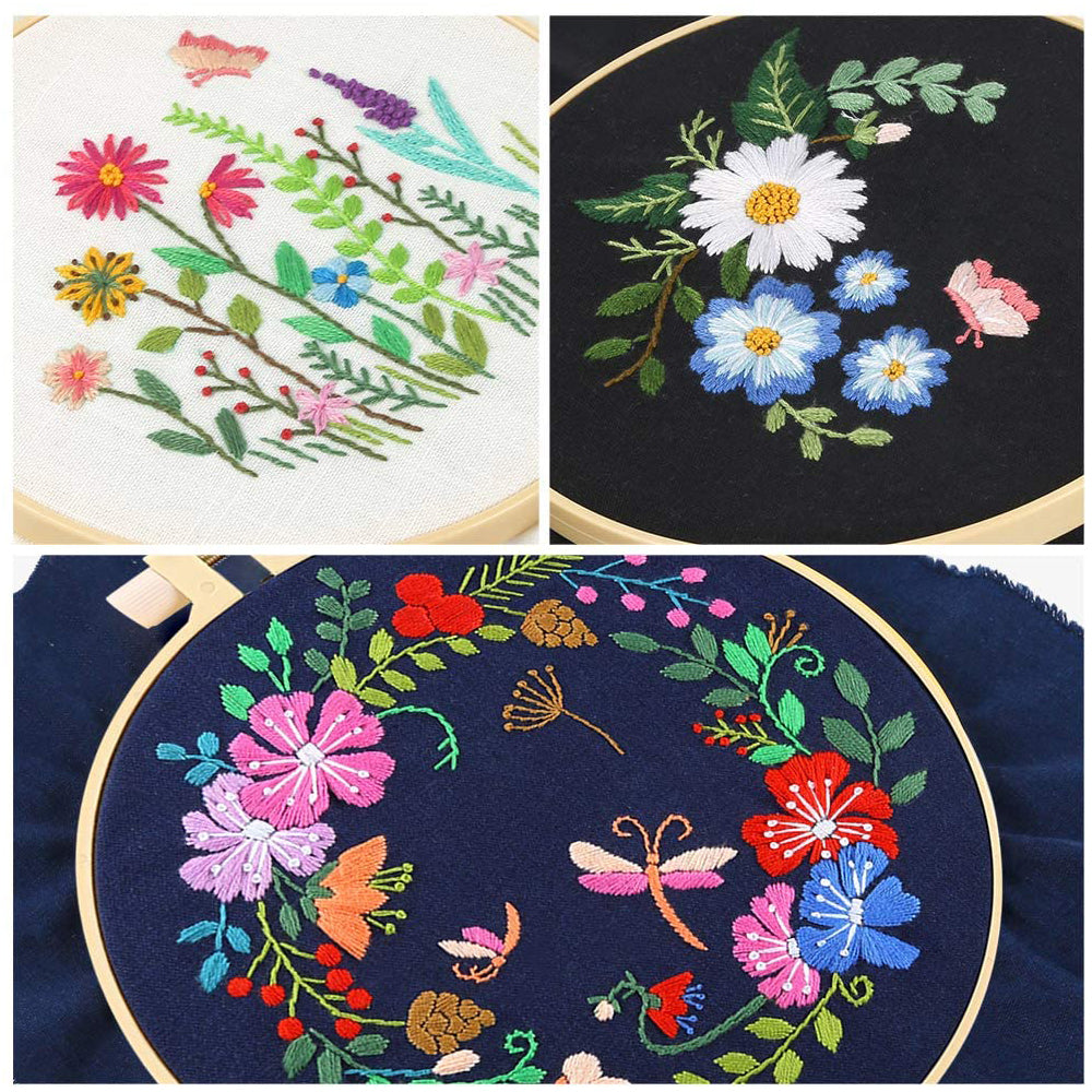 Flower Embroidery Starter Kit