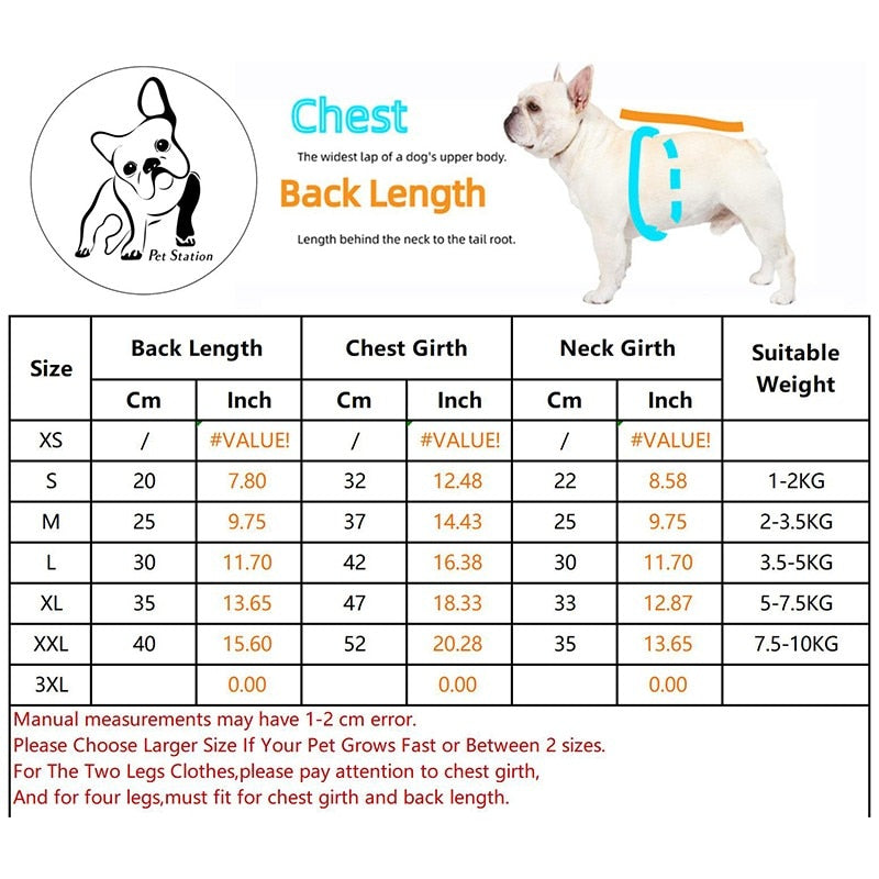 Dog Jacket Hoodie (6 Variants)