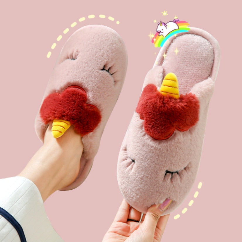 Unicorn Slippers (4 Colors)