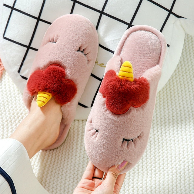 Unicorn Slippers (4 Colors)