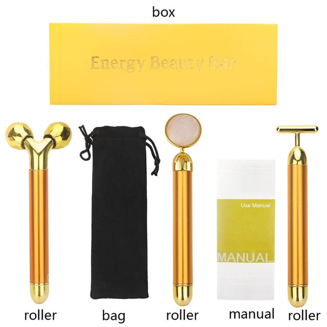 24k Golden Energy Beauty Bar Set