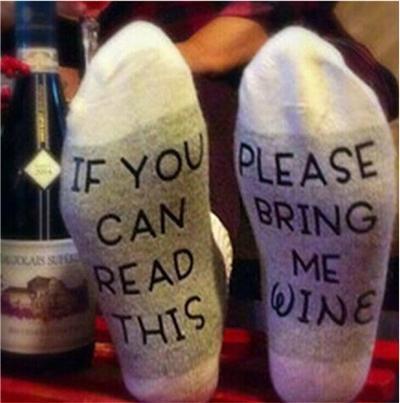 Bring Me Wine Socks Fem Things 7 