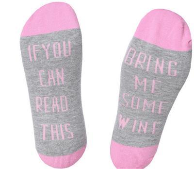 Bring Me Wine Socks Fem Things 8 