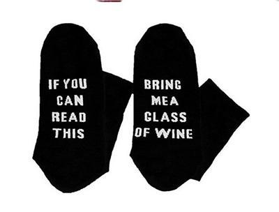Bring Me Wine Socks Fem Things 13 