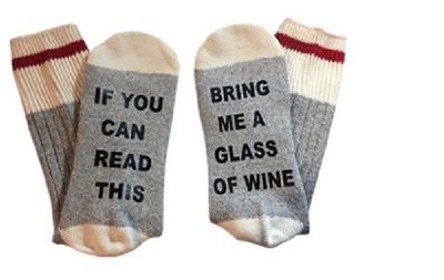 Bring Me Wine Socks Fem Things 14 